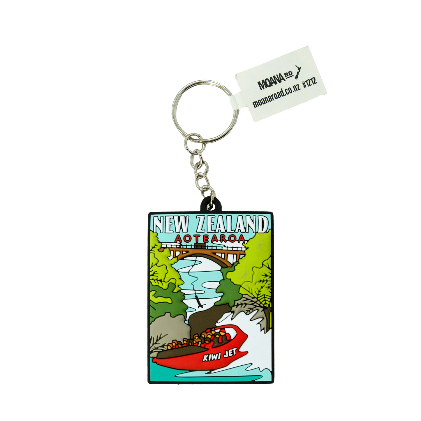 Silicone NZ Keyring