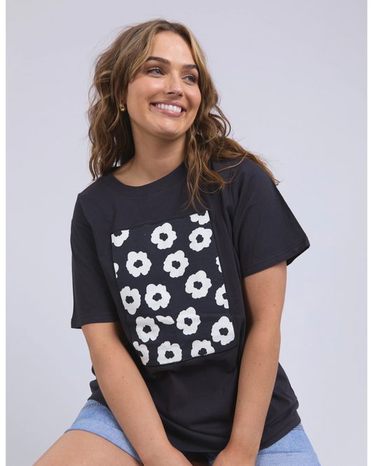 Azalea Tee Navy