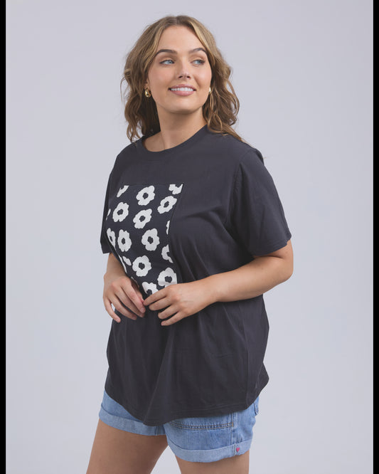 Azalea Tee Navy