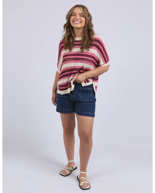 Striped Knit top
