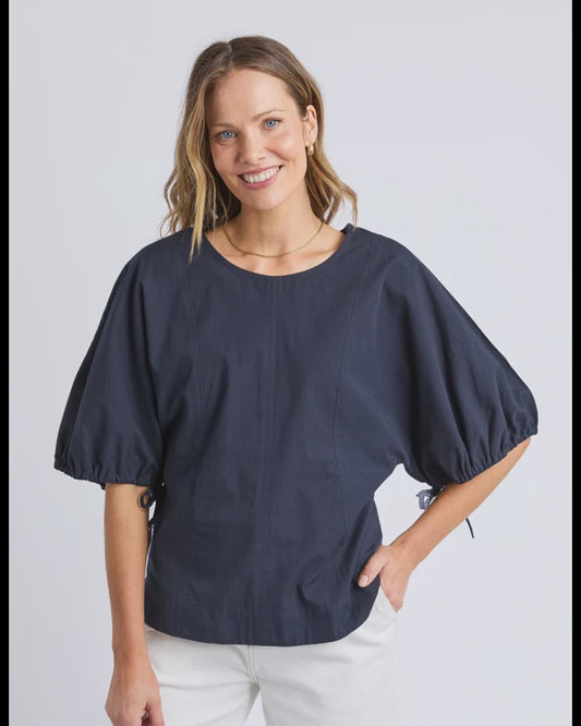 Marie Top Navy