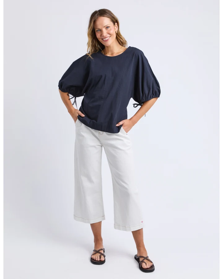 Marie Top Navy