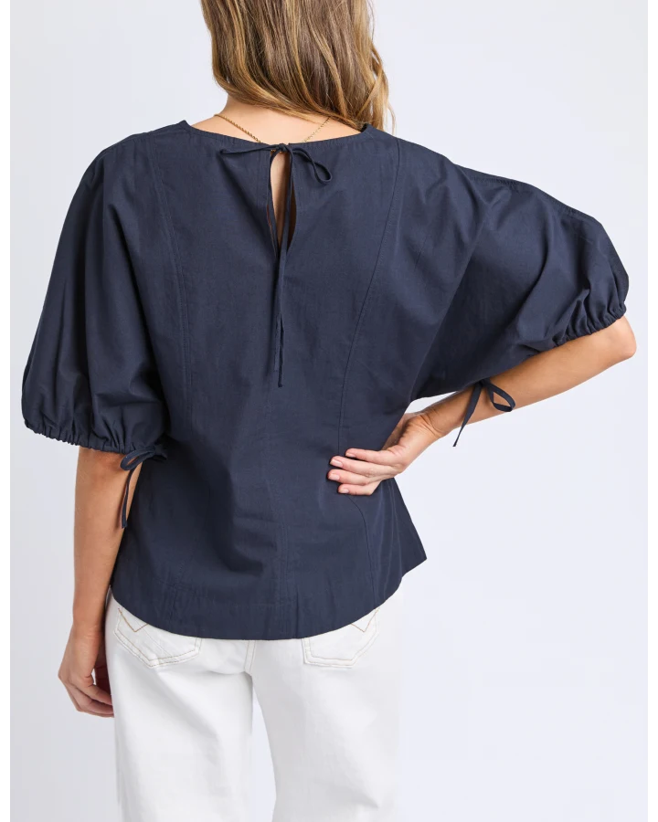Marie Top Navy