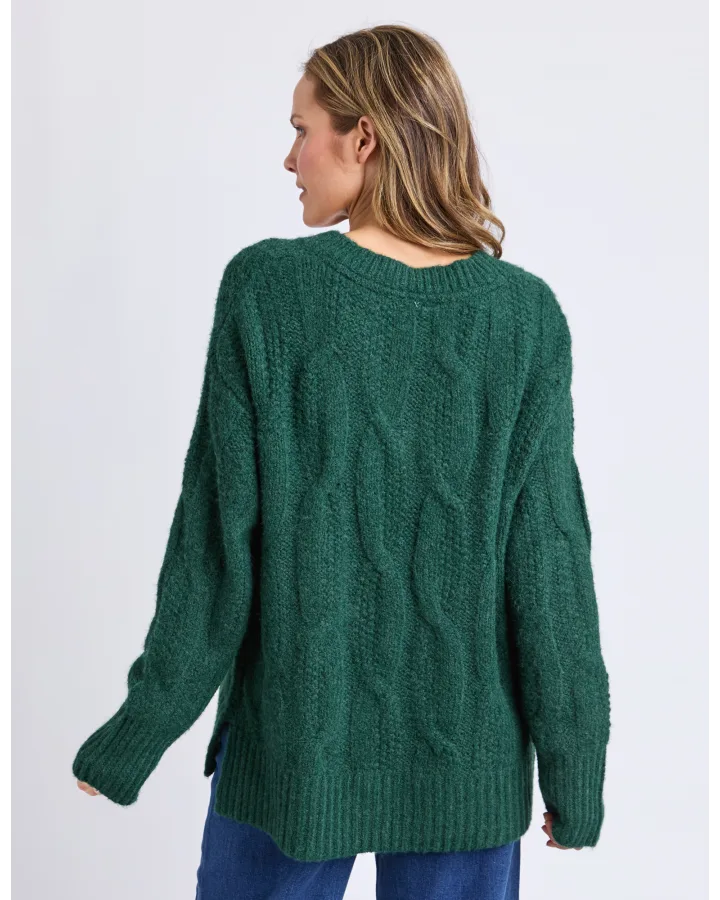 Tallulah Knit Dark Green