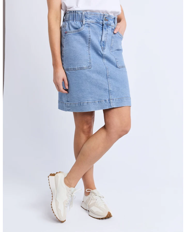 Atlas Denim Skirt