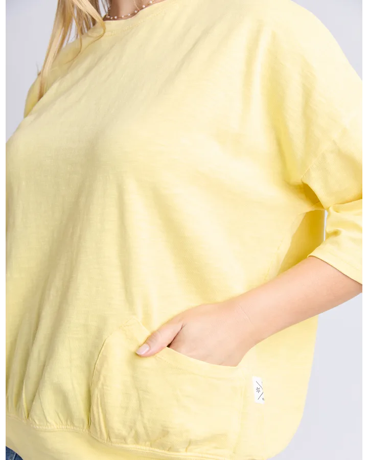 Maizie Sweat Pale Banana