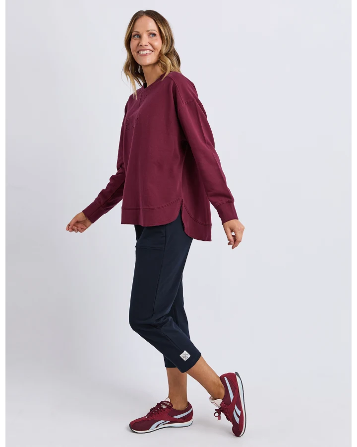 Established Crew Plum