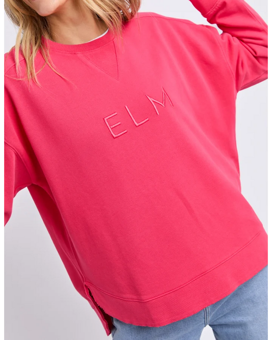 Established Crew Dark Pink
