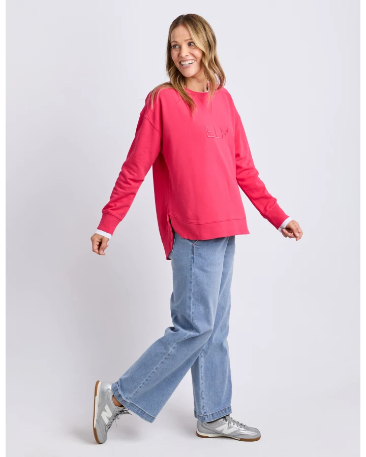 Established Crew Dark Pink
