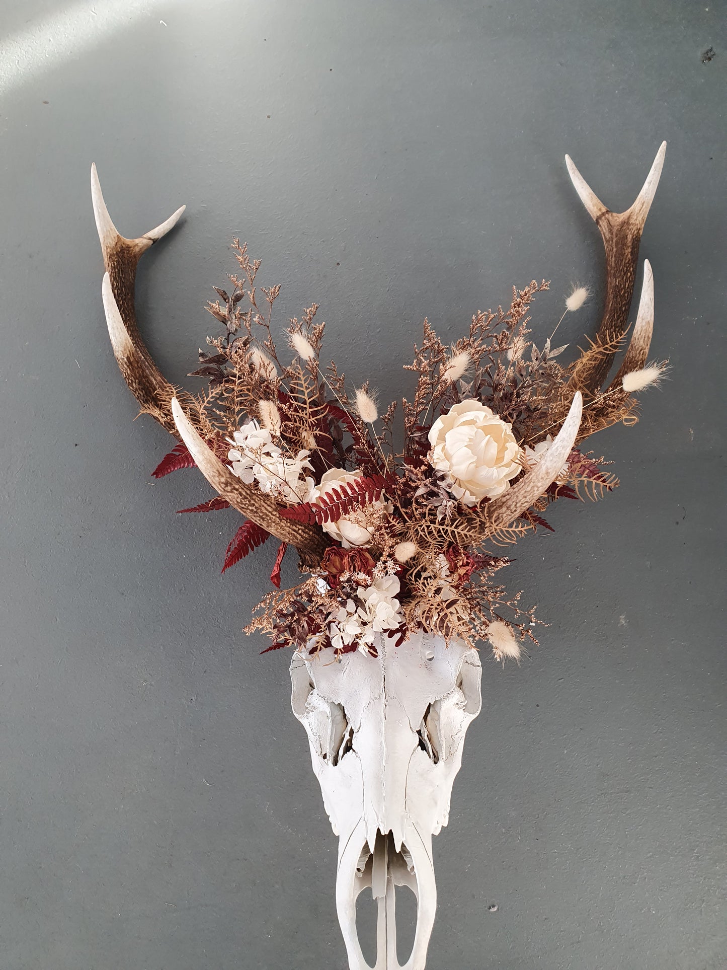 Antlers with Flowers