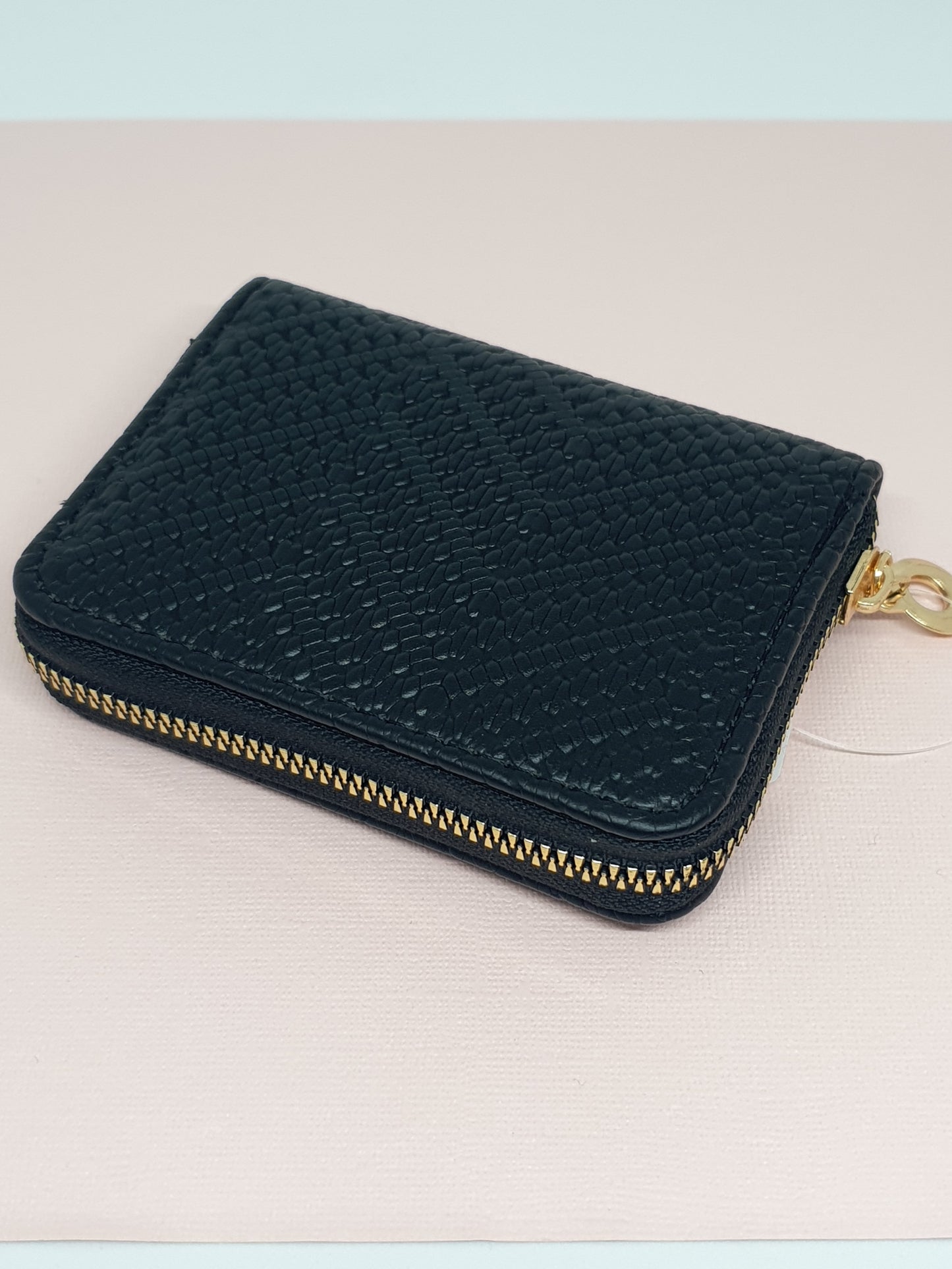 Zip Up Card Wallet