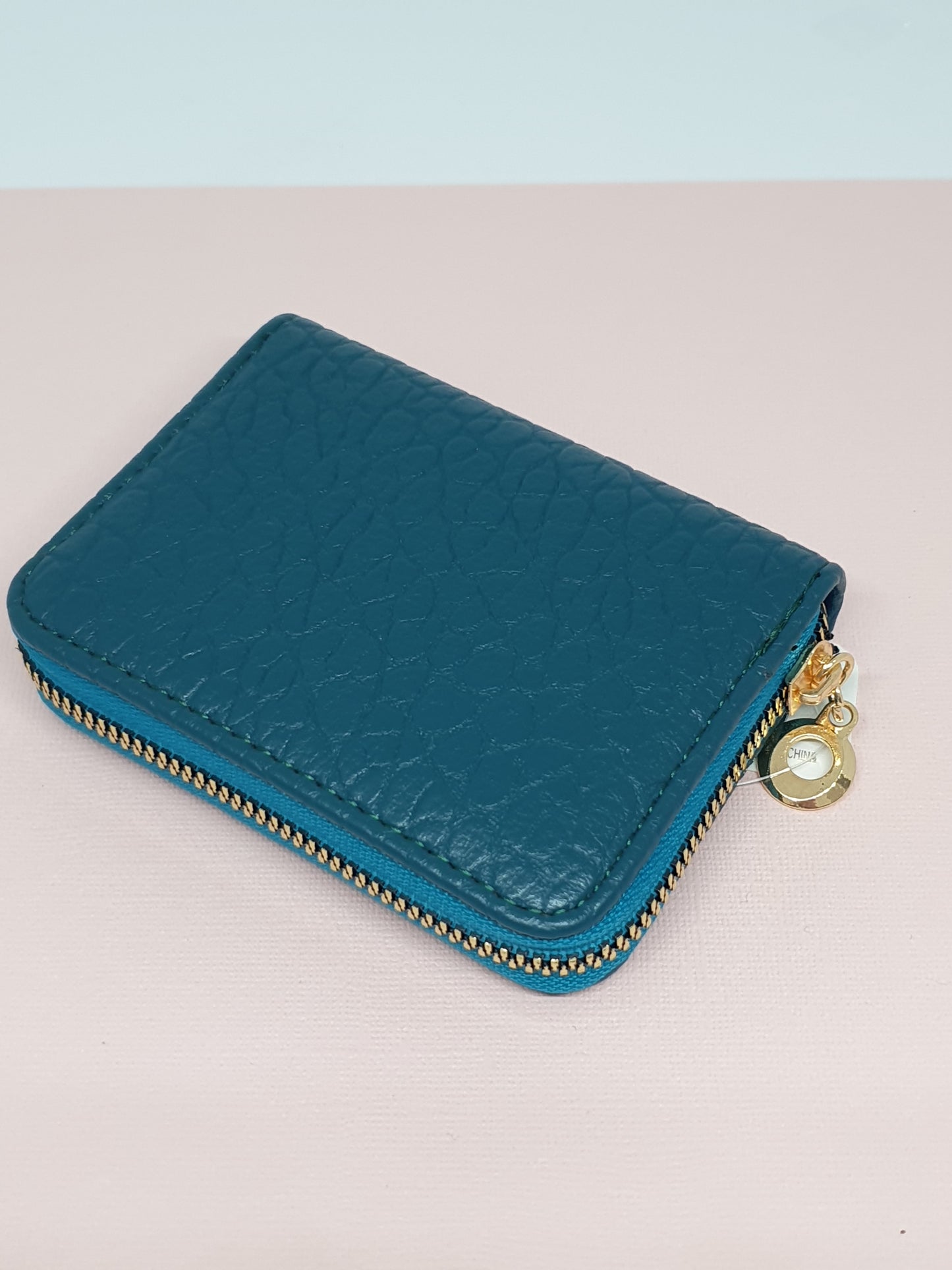 Zip Up Card Wallet