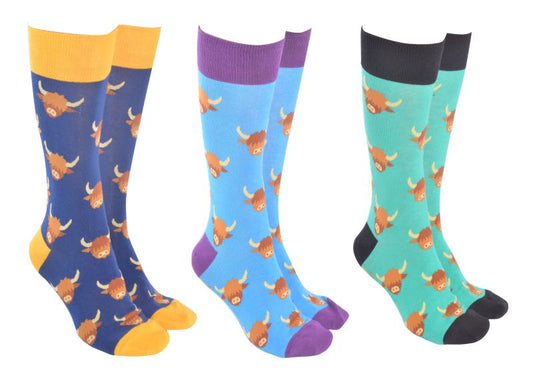 Highland Cow Socks