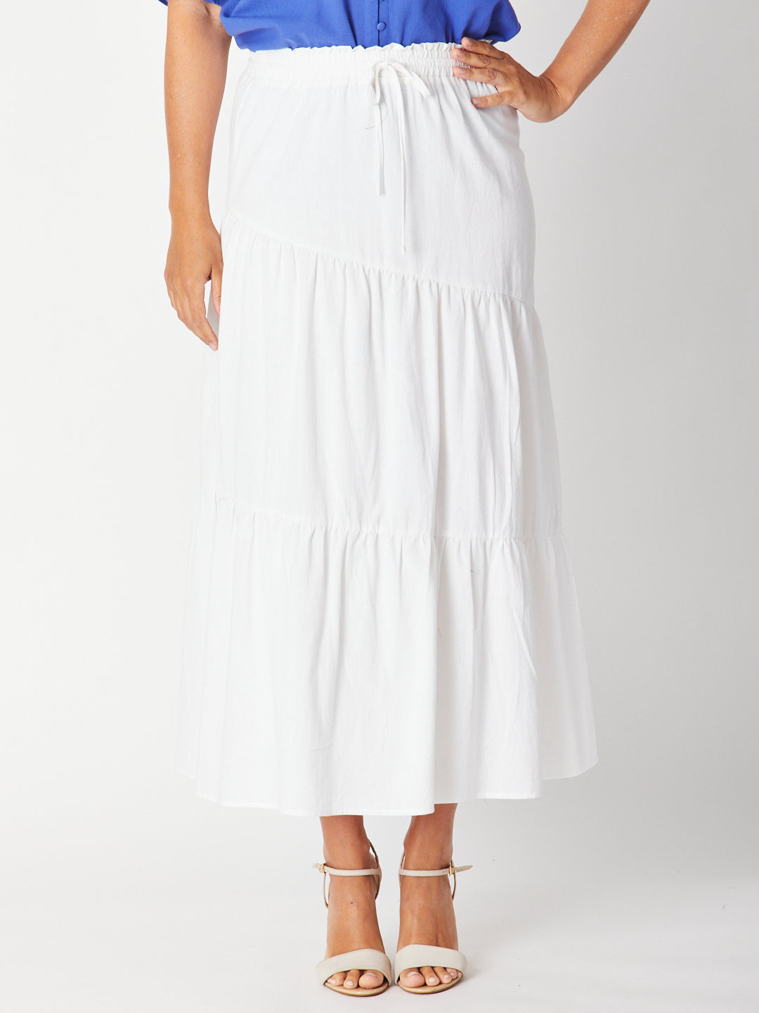 White Maxi Skirt