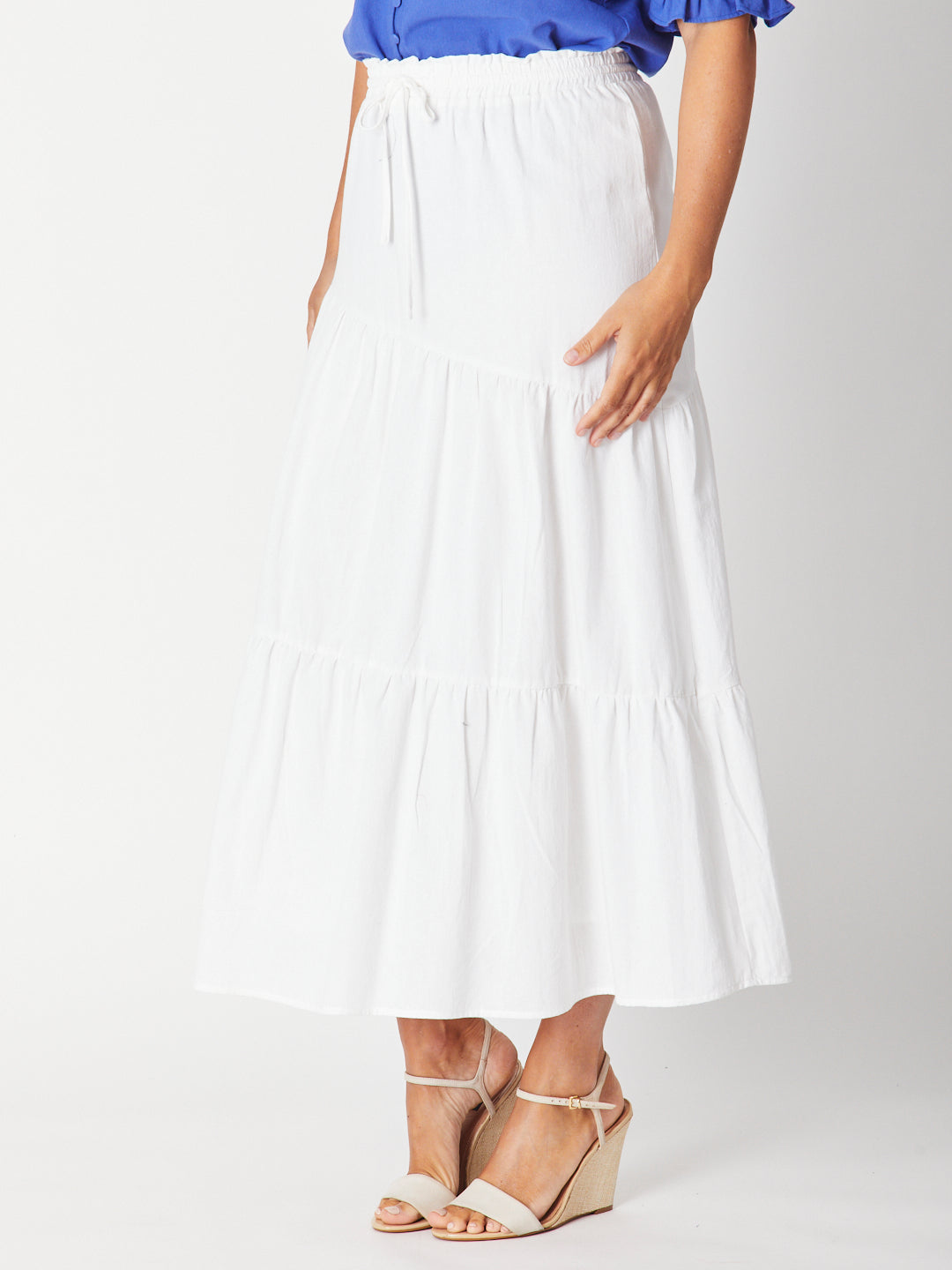 White Maxi Skirt