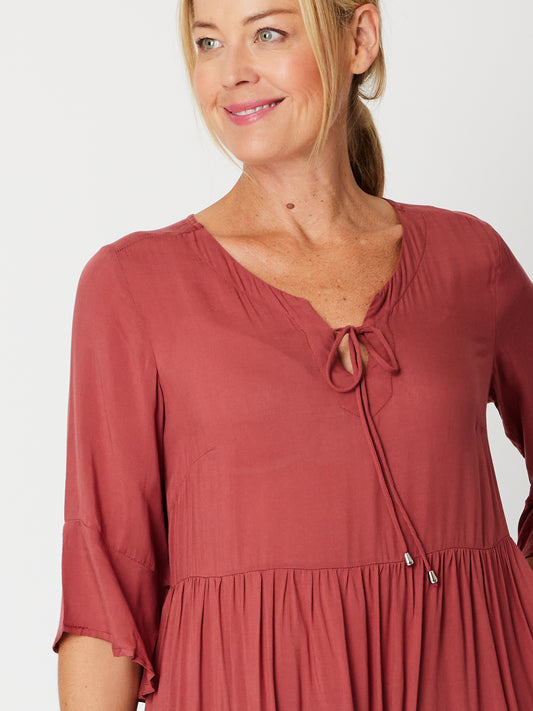 Jess Dress Cinnamon