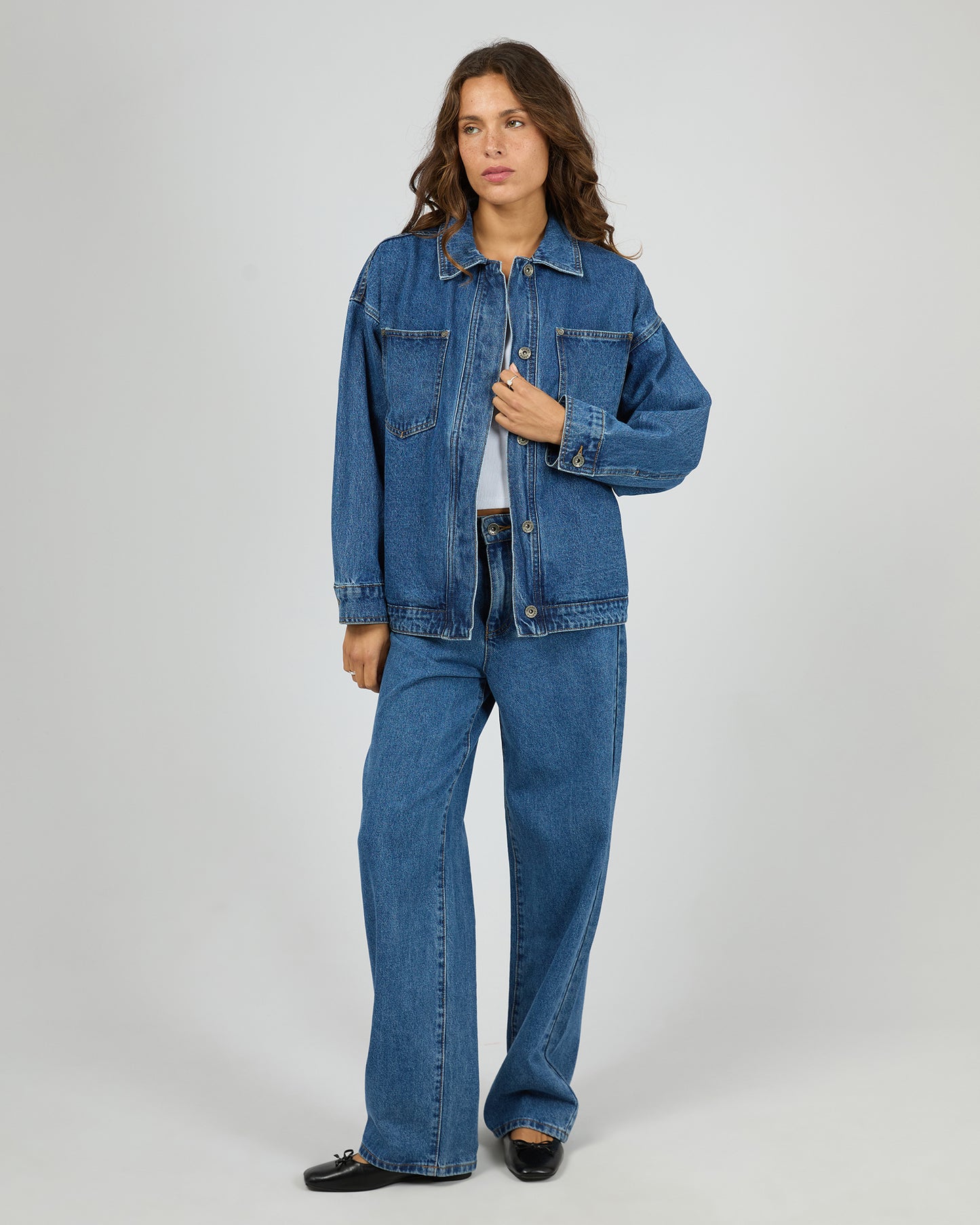 Isla Jacket Mid Blue