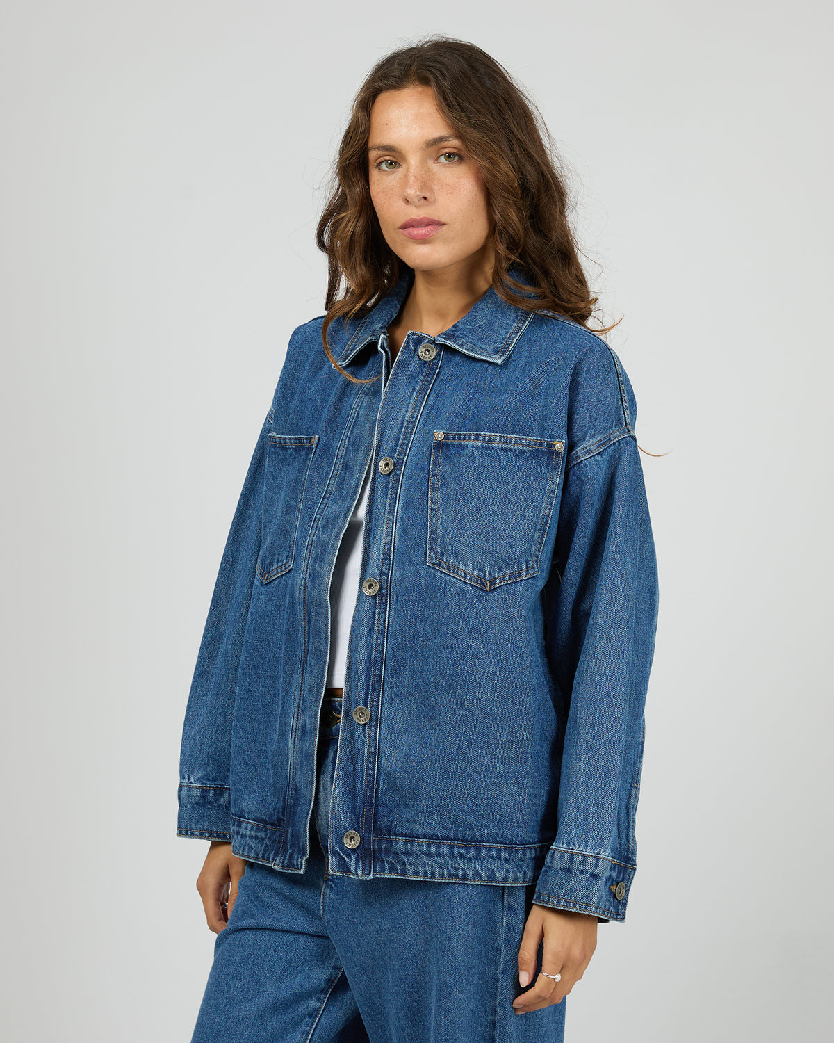 Isla Jacket Mid Blue
