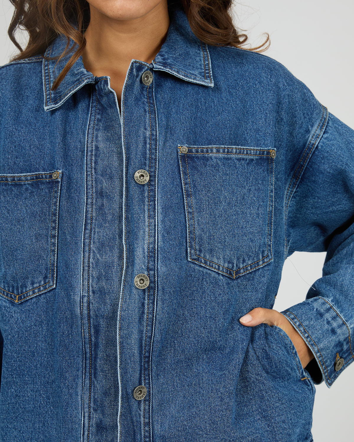 Isla Jacket Mid Blue
