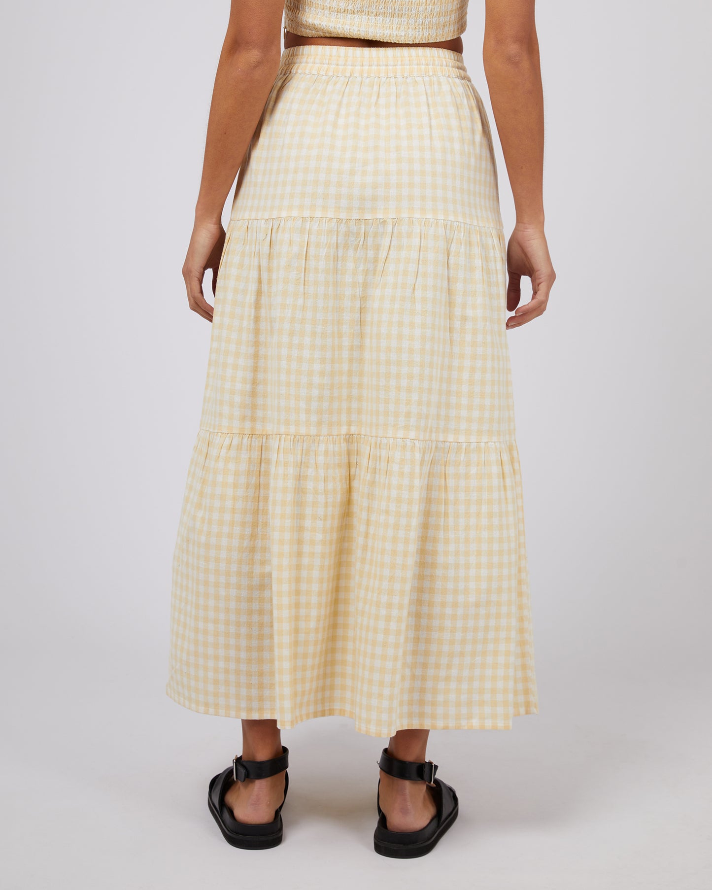 Bailey Maxi Skirt Lemon