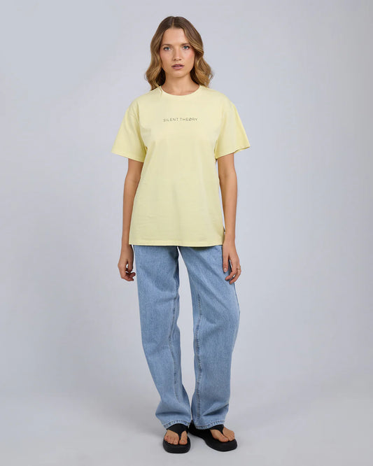 Logo Tee  Lemon