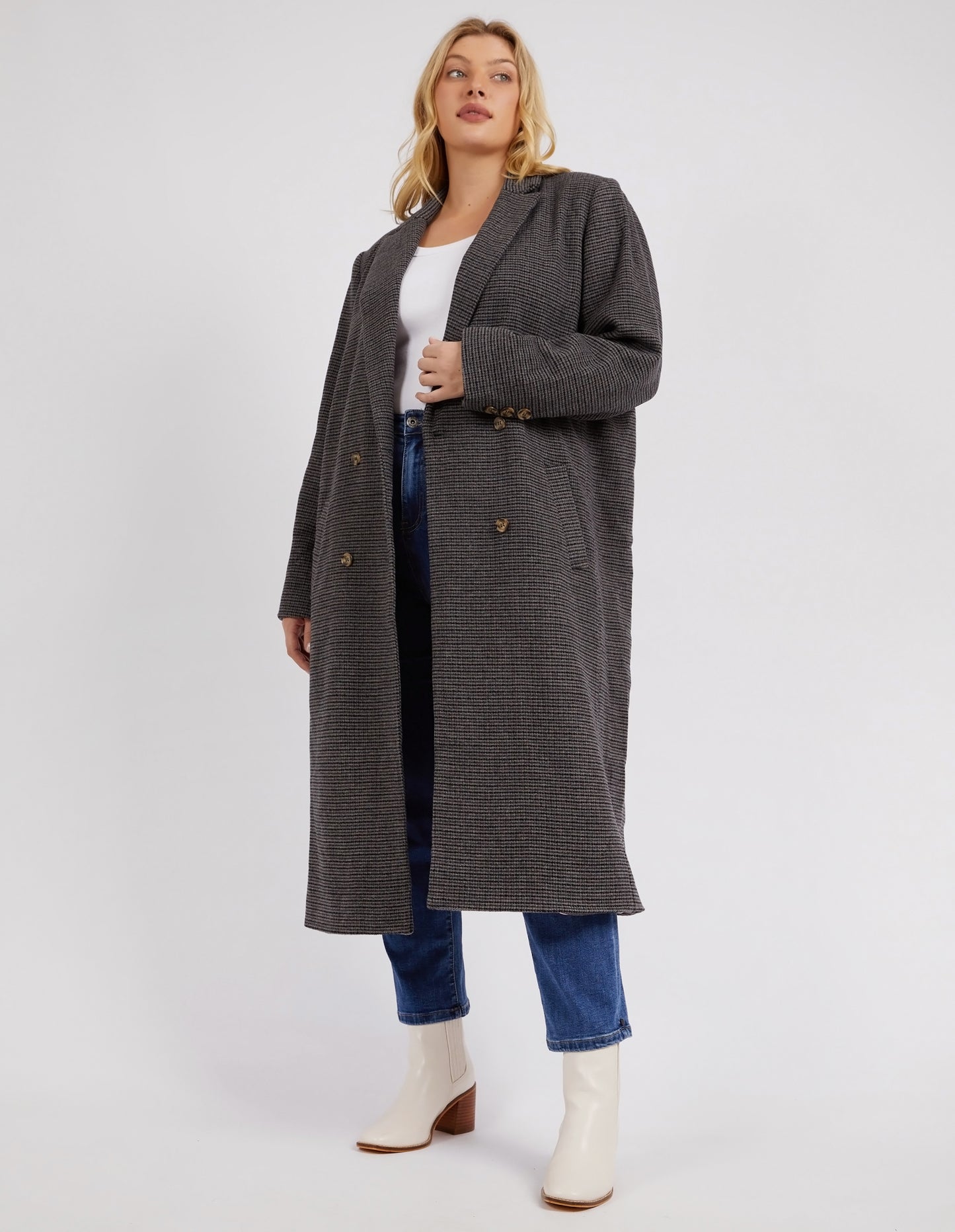 Becky Coat Charcoal