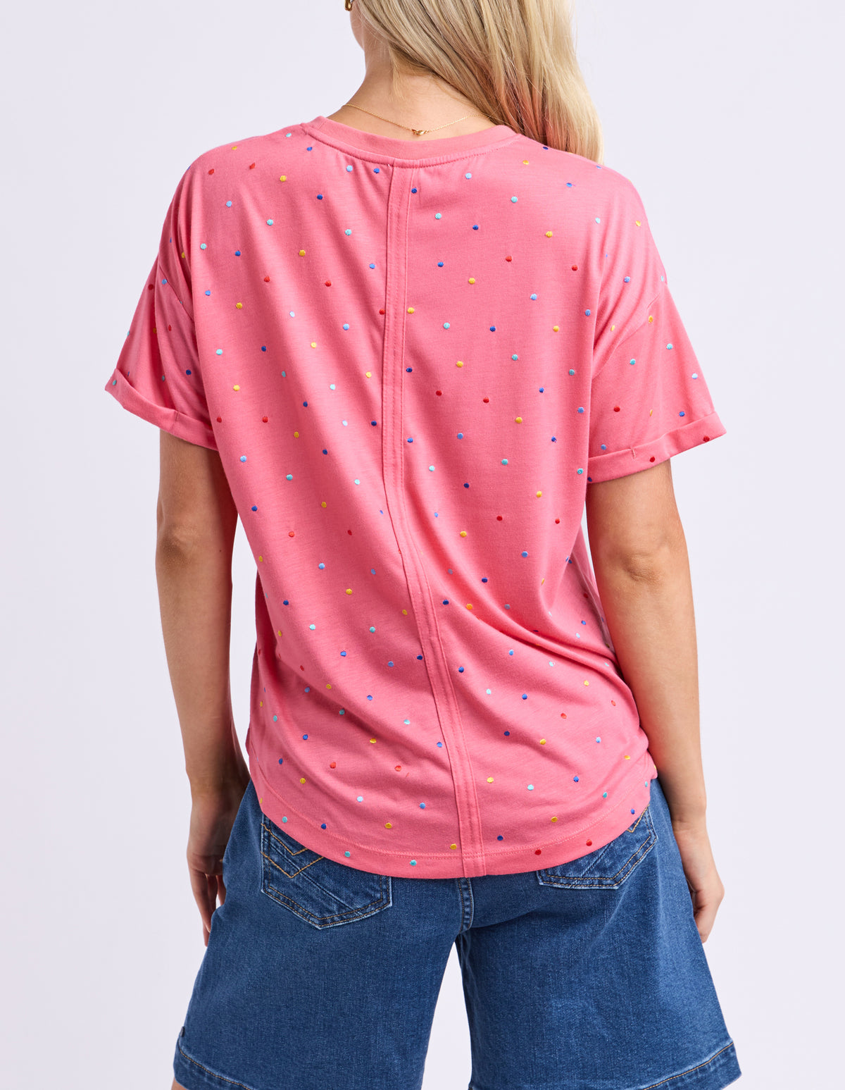 Festive Spot Tee Pink Lemonade
