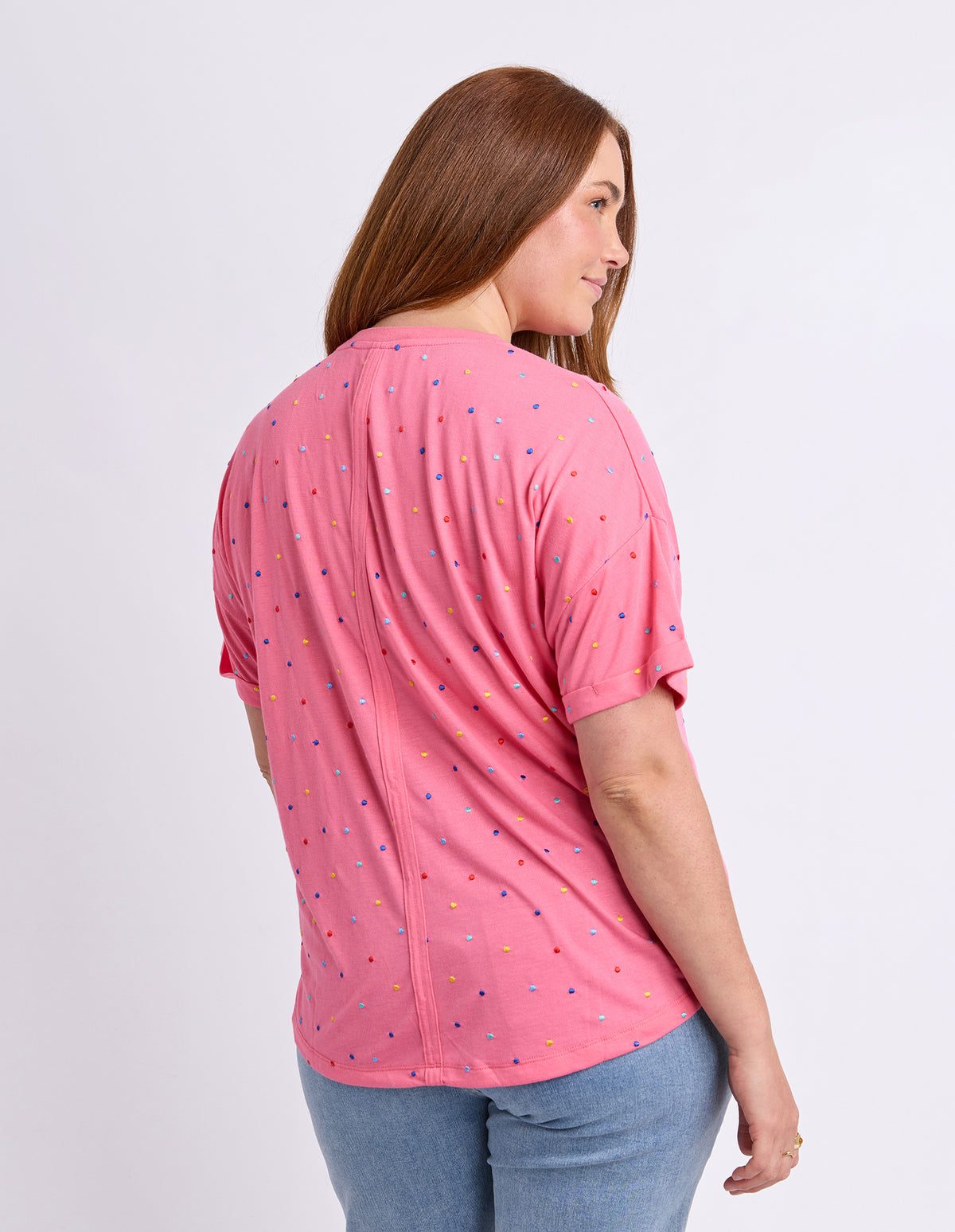 Festive Spot Tee Pink Lemonade