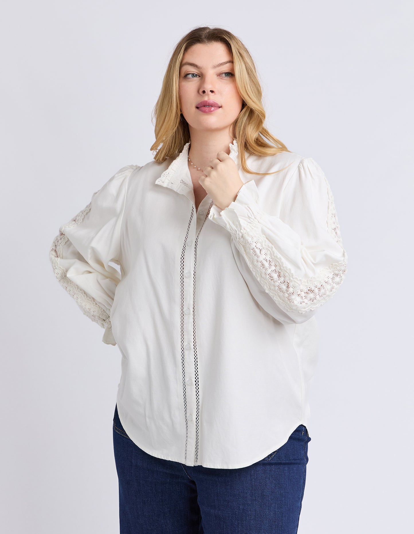 Dahlia Lace Shirt
