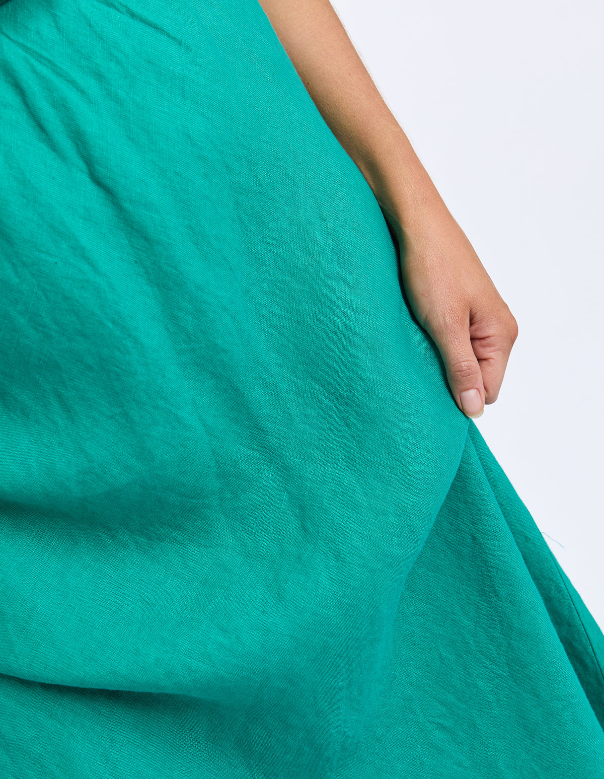 Line Holiday Skirt Irish Green