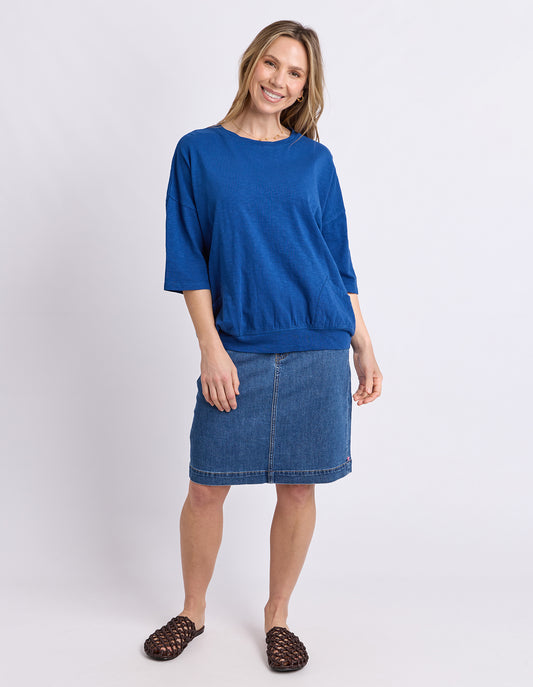 Maizie Sweat China Blue