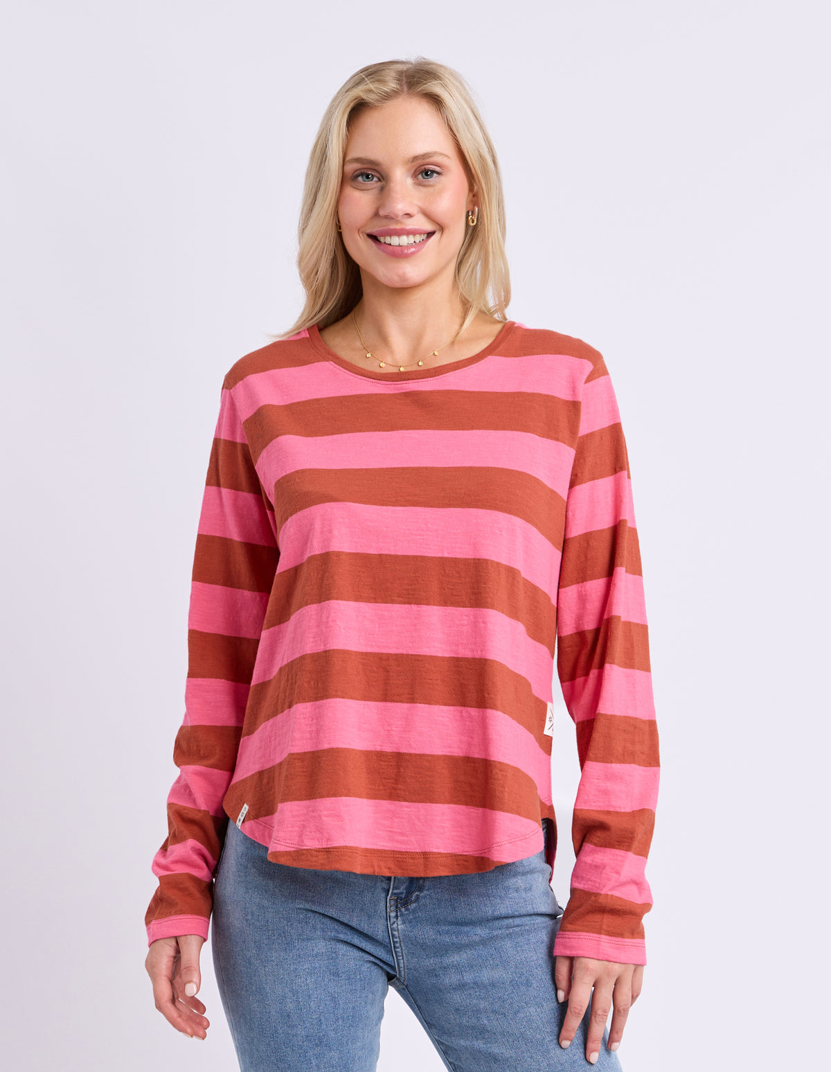 Spritz L/S Tee Earth Brown