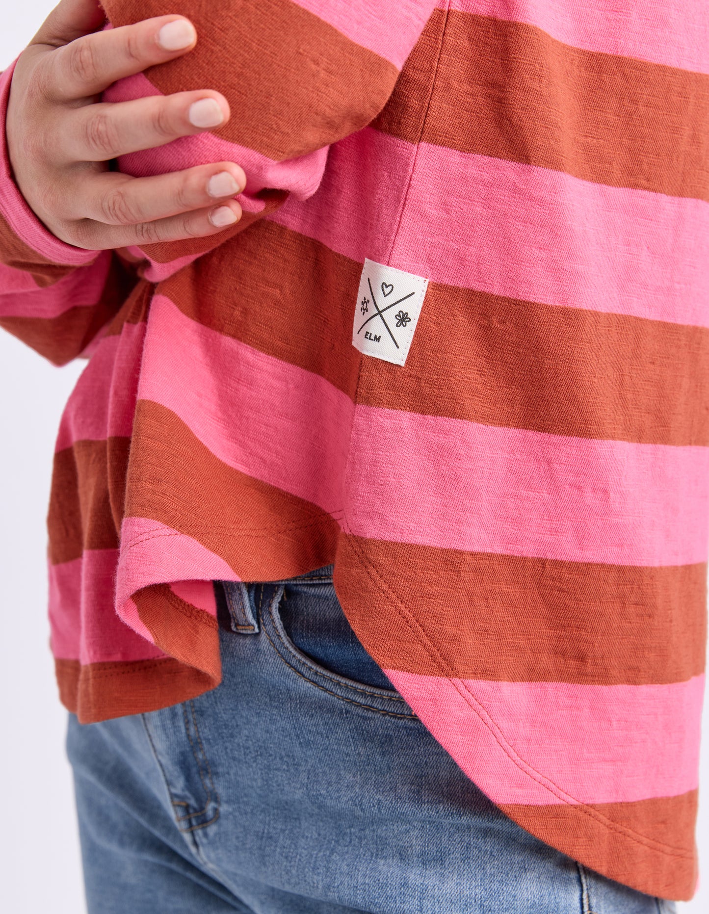 Spritz L/S Tee Earth Brown