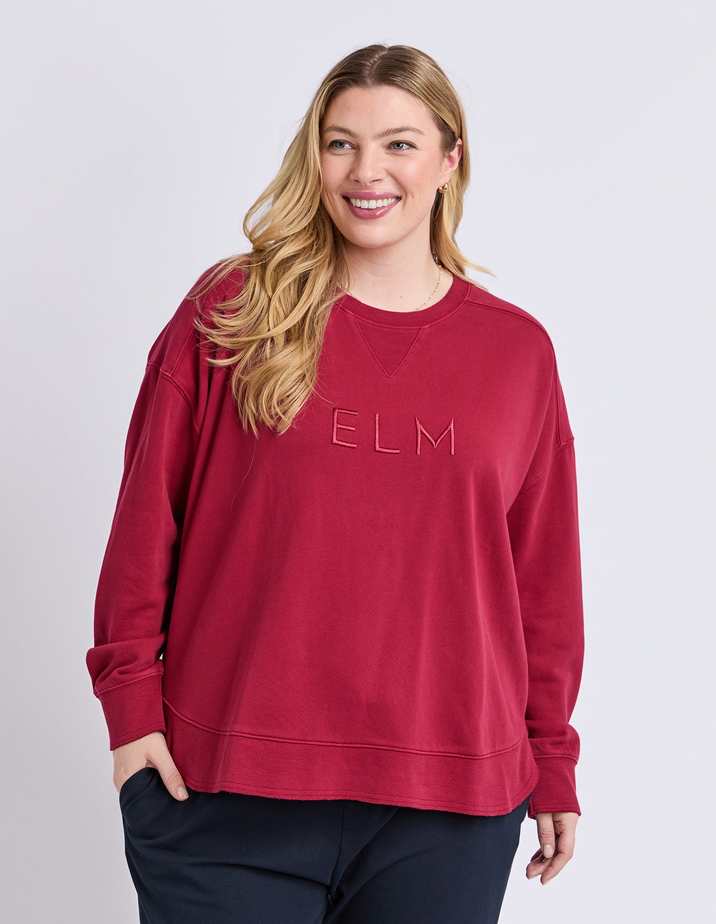Established Crew Maroon