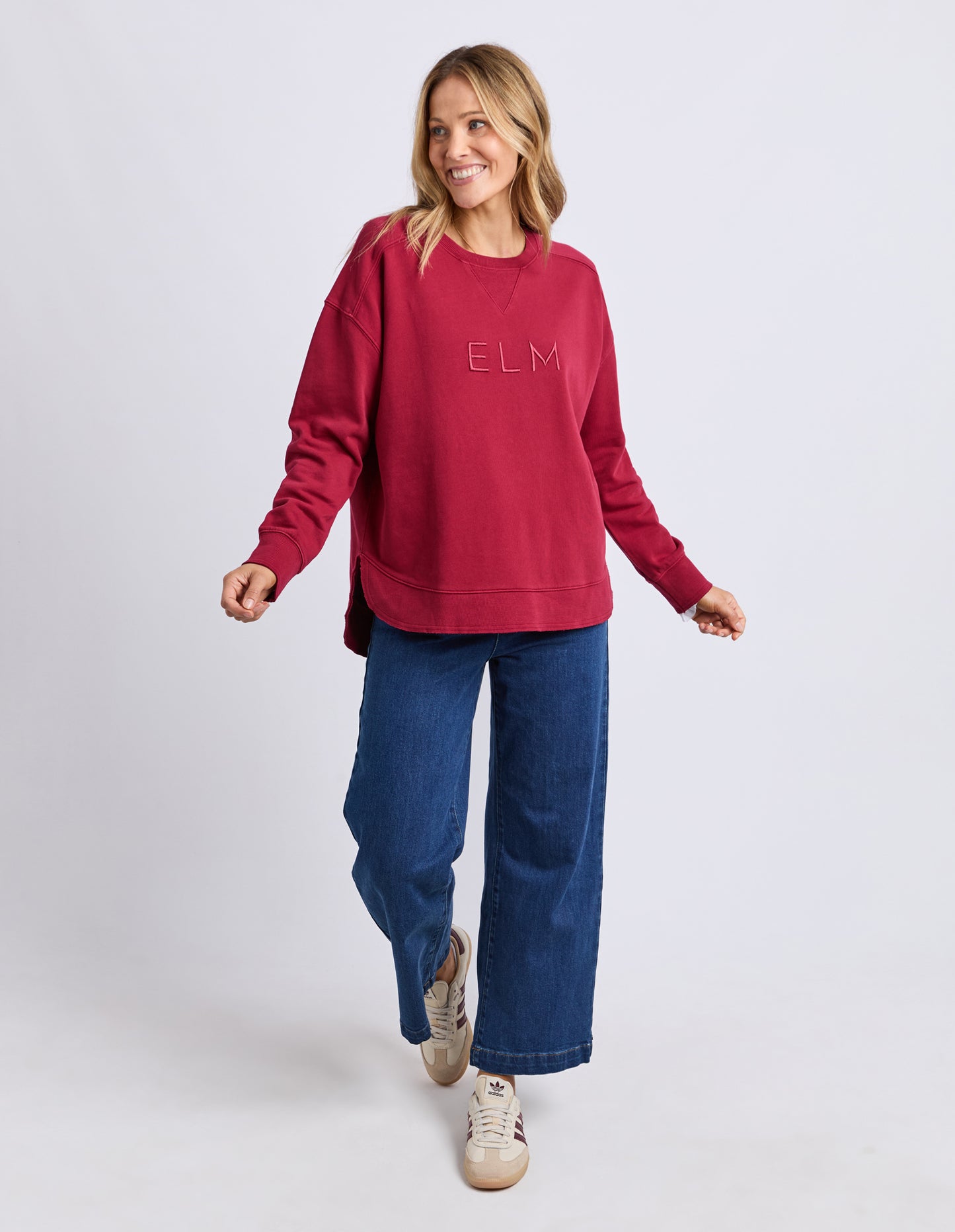Established Crew Maroon