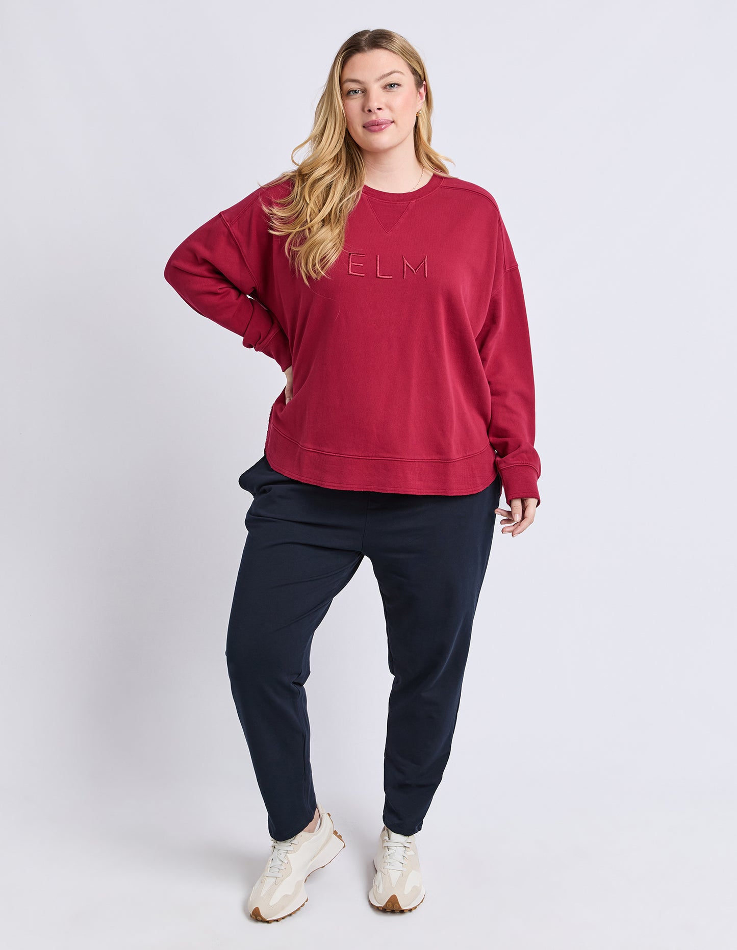 Established Crew Maroon