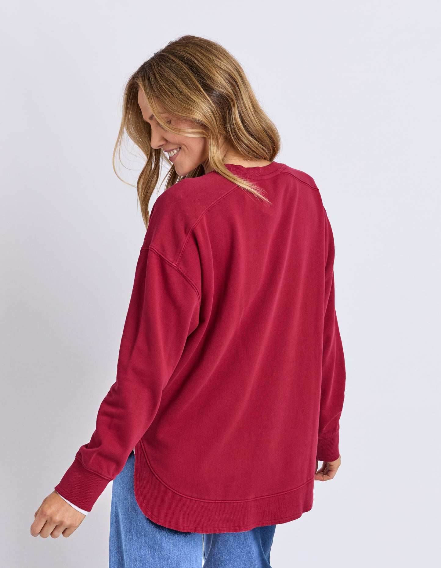 Established Crew Maroon