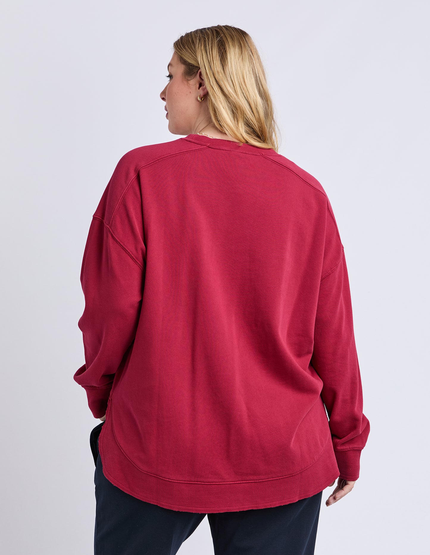 Established Crew Maroon