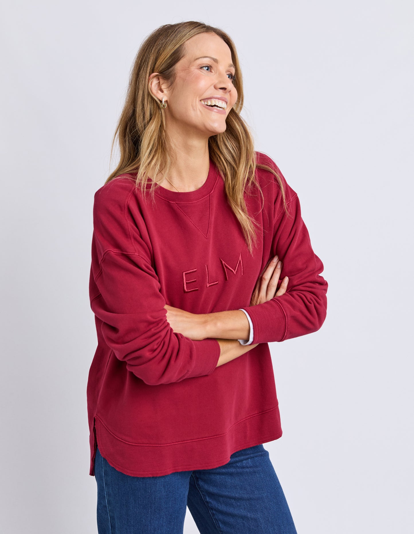 Established Crew Maroon