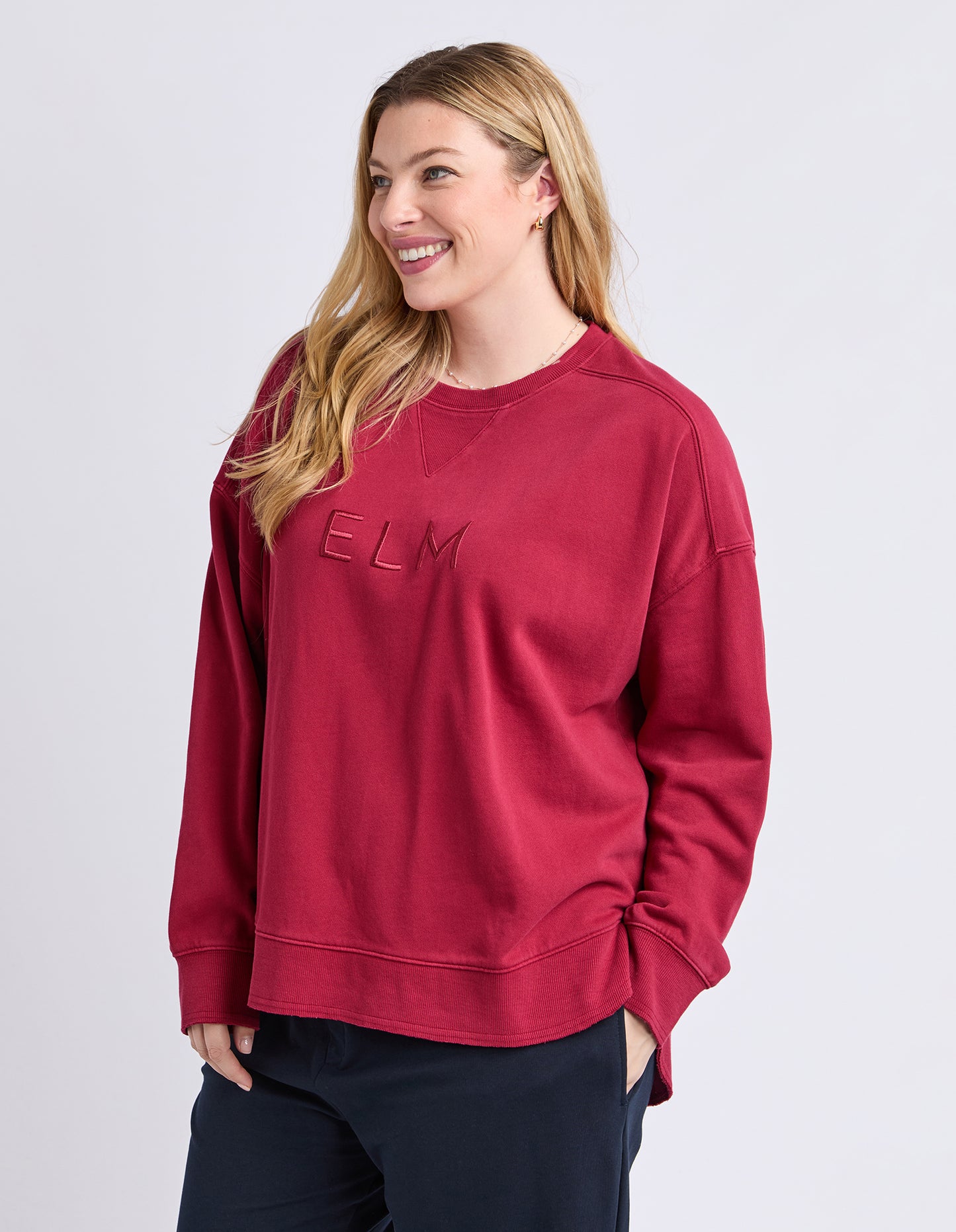 Established Crew Maroon
