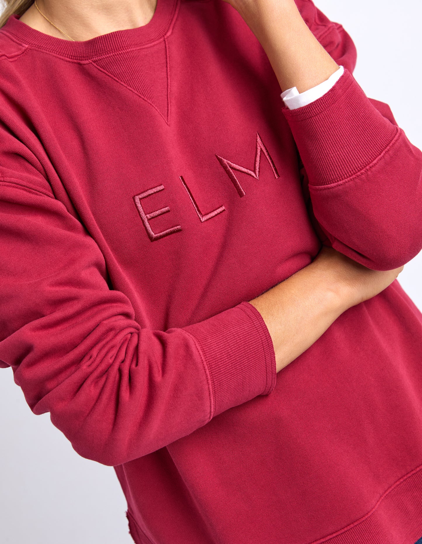 Established Crew Maroon