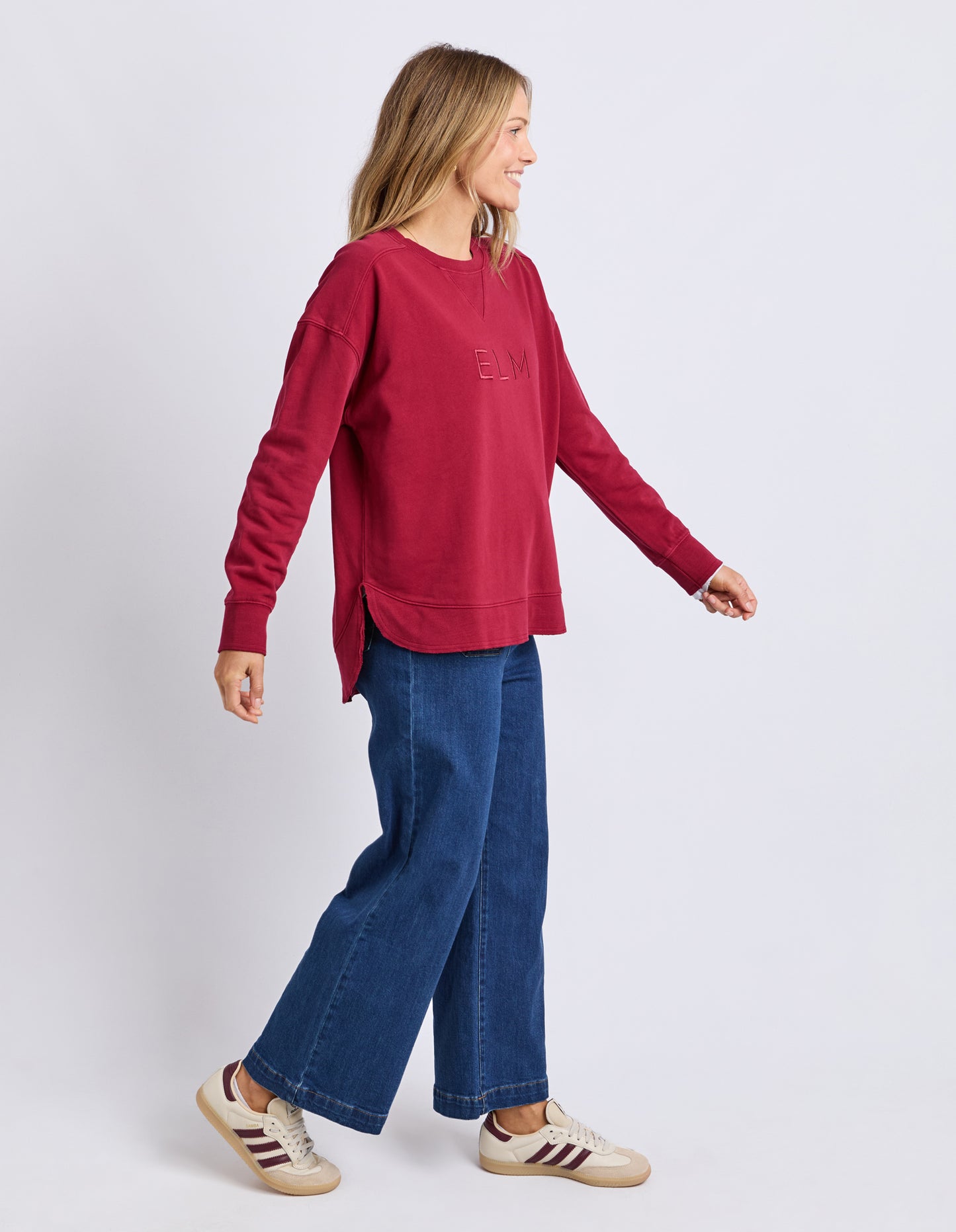 Established Crew Maroon