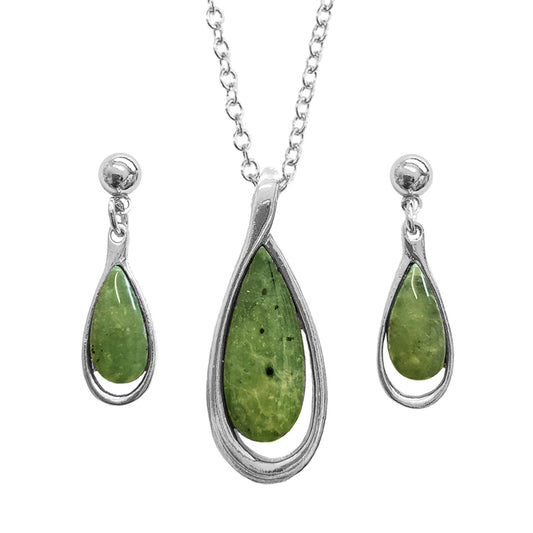 Elegant Greenstone Set