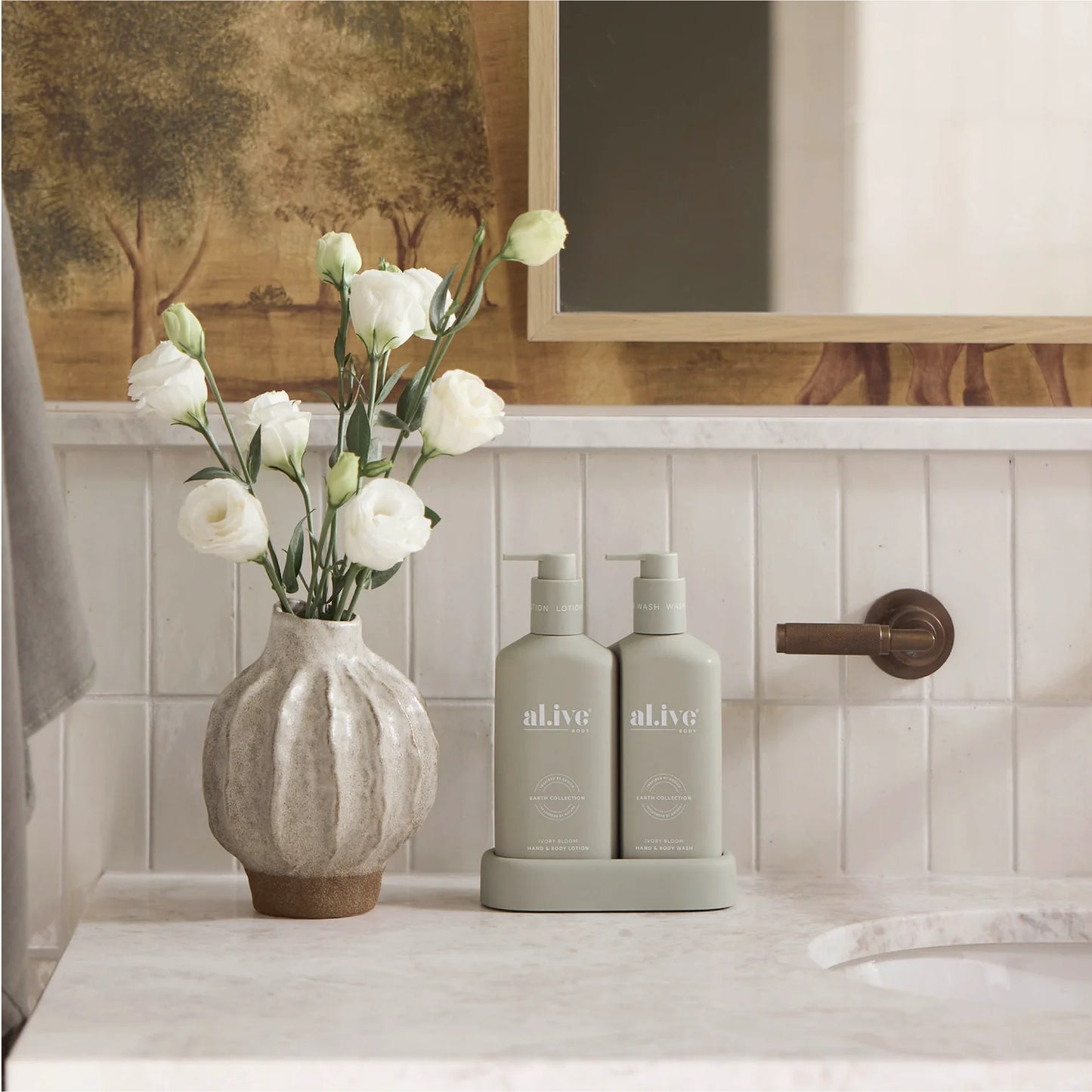 Compact Bathroom Duo
