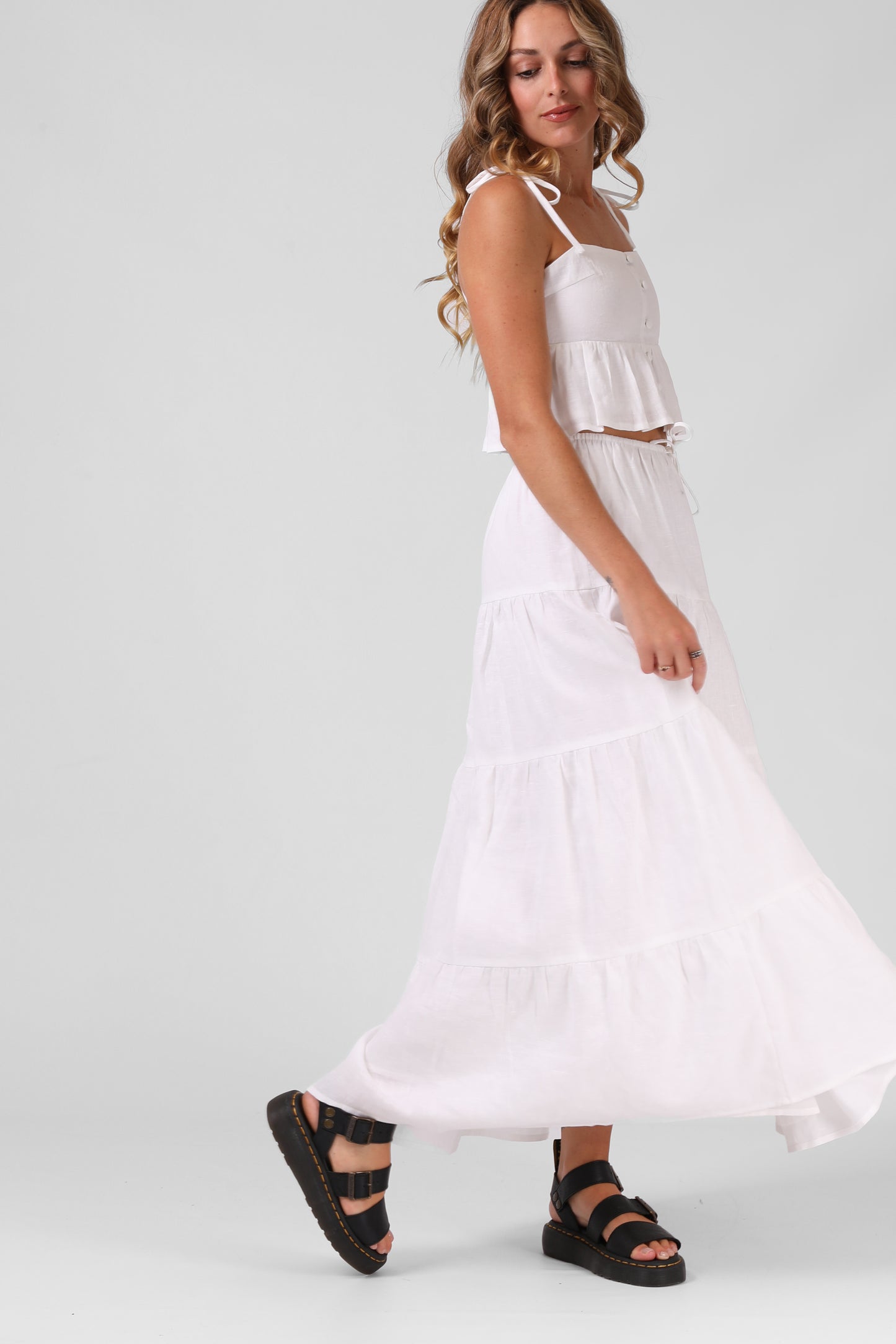 Ruby Top White