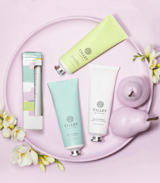 Pear & Freesia Collection