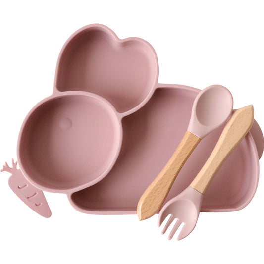 Bunny Silicone Bowl Set