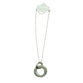 Long Silver Necklace