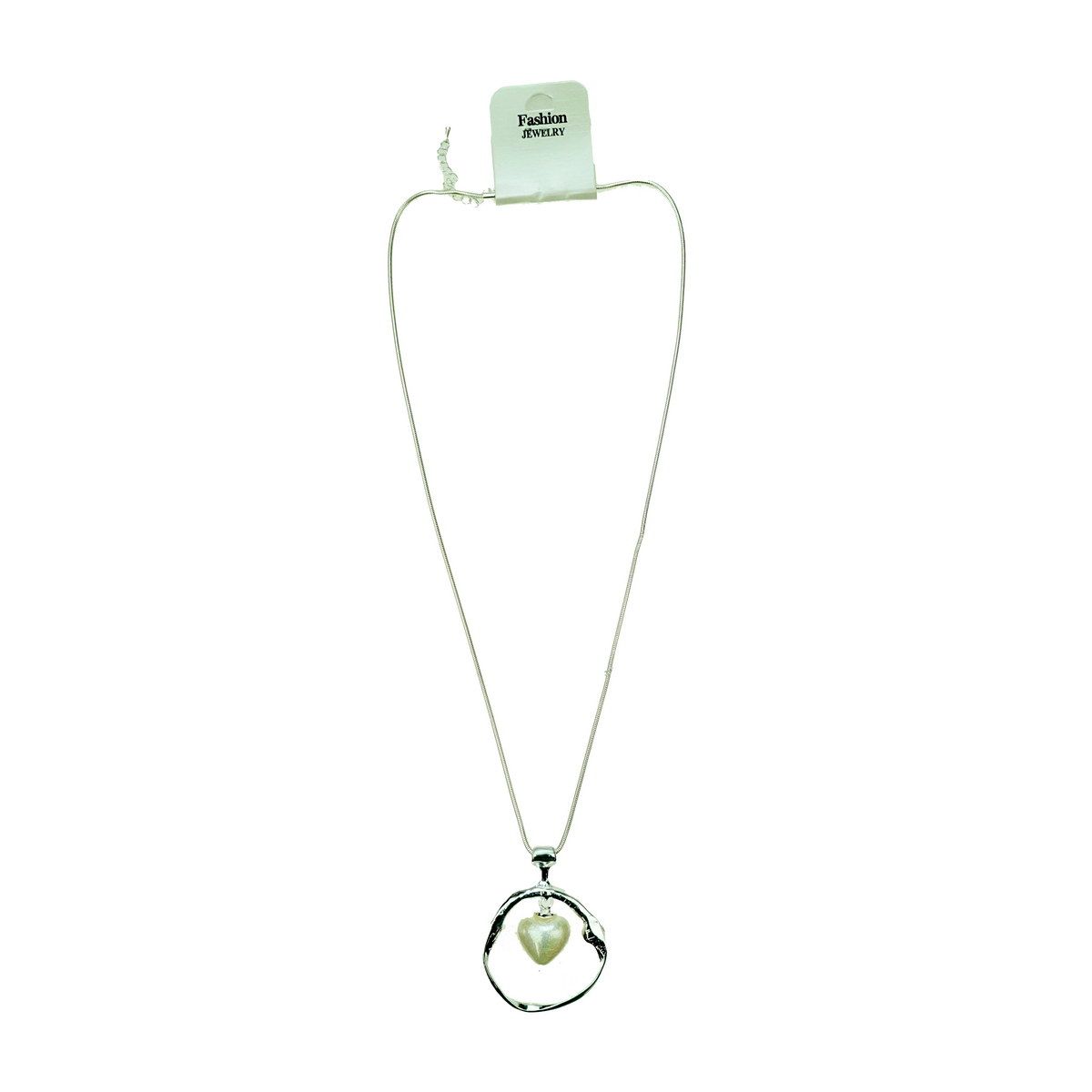 Long Silver Necklace