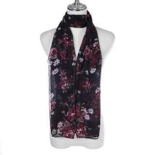 Fine Floral Scarf